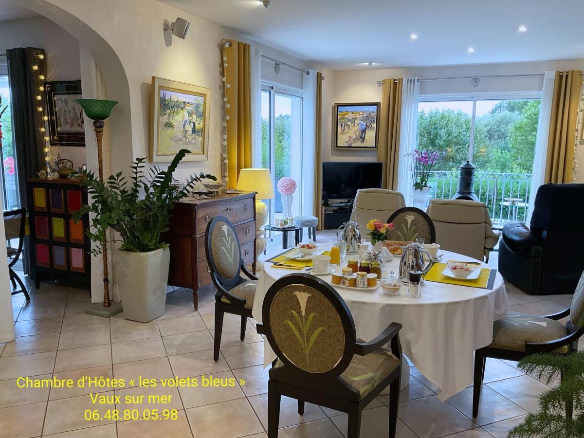 Chambre D'Hotes "Les Volets Bleus" - Villa L'Olivier Cote Mer Vaux-sur-Mer Exterior photo